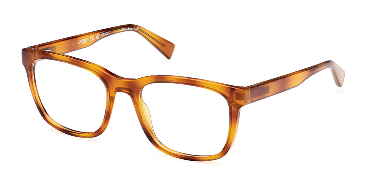Guess: GU8281 053 blonde havana / clear demo lens