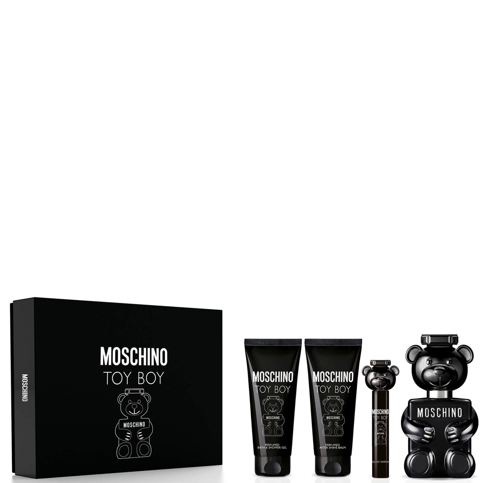 Moschino Toy Boy EDP 100ML +Shower Gel 100ML +After Shave 100ML + Miniatura 10ML EDP Set De Caballero 100ML