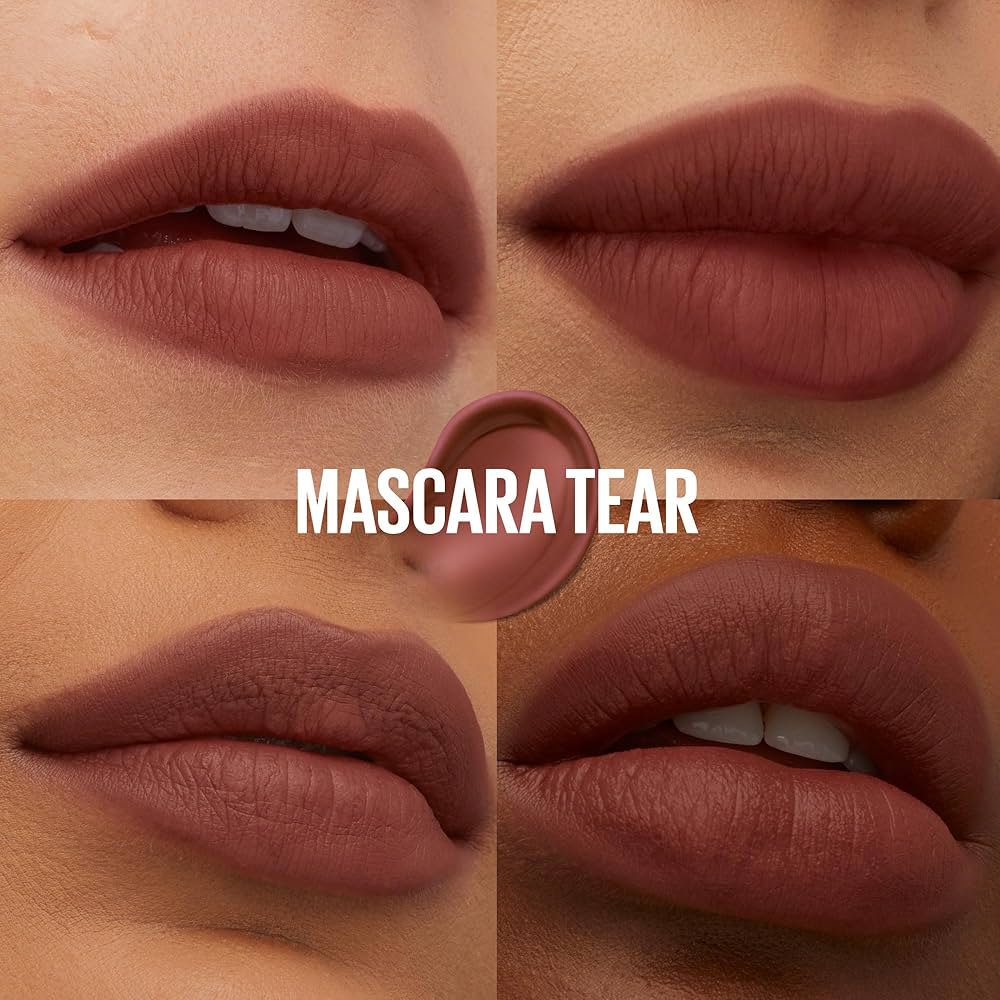 Maybelline Super Stay Teddy Tint Long Lasting Matte Lip Tint  20 Mascara Tear