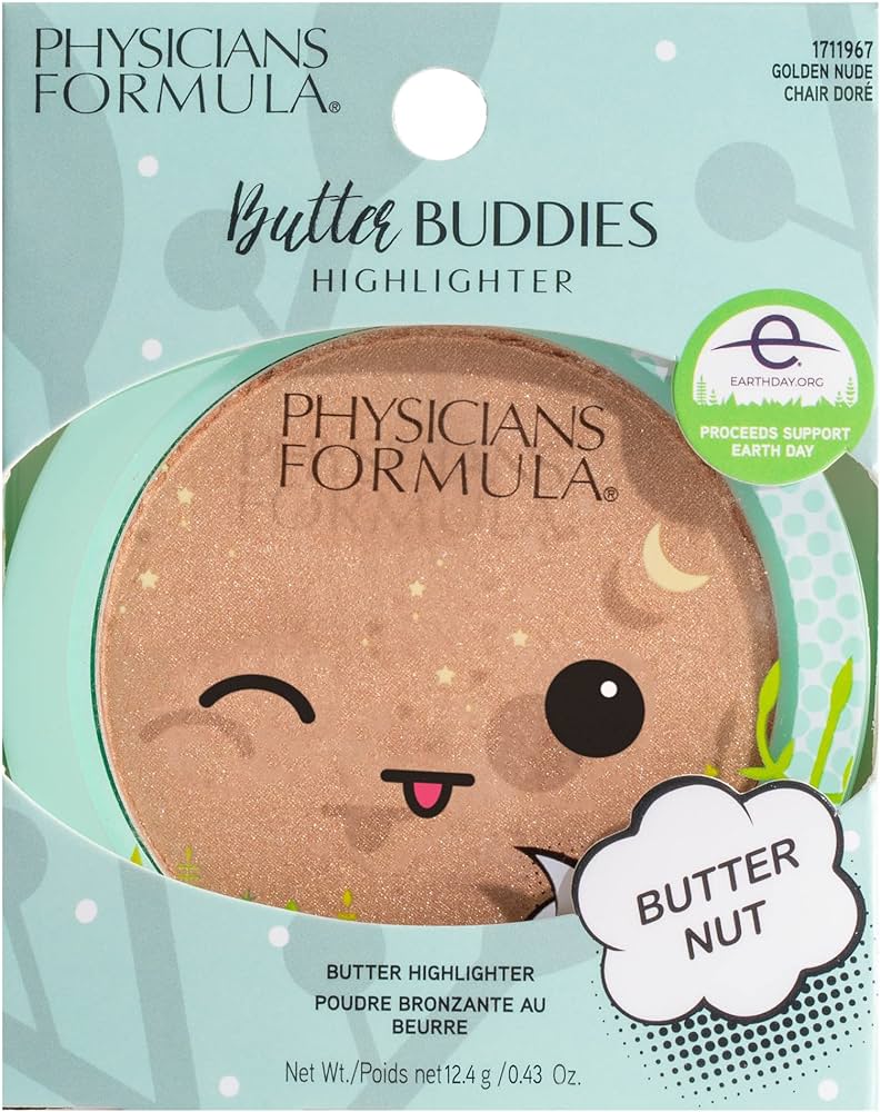 PHYSICIANS FORMULA BUTTER BUDDIES HIGHLIGHTER BUTTER NUT "GOLDEN NUDE" 12.4g