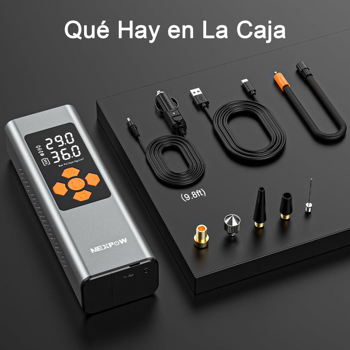 Inflador de Neumáticos NEXPOW
