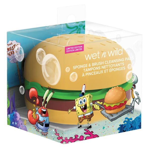 WET N WILD X SPONGEBOB SPONGE & BRUSH CLEANSING PADS