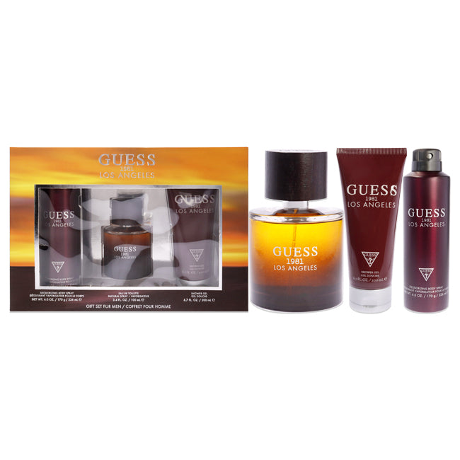 Guess: 1981 Los Angeles EDT 100ML+ Desodorante 226ML +Shower Gel 200ML EDT Set De Caballero 100ML