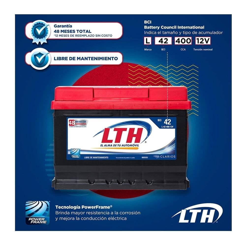 Batería para Auto LTH BCI