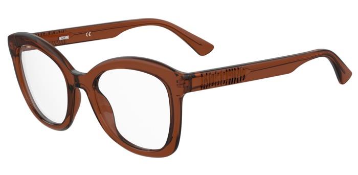 Moschino: MOS636 009Q 00 BROWN/clear demo lens