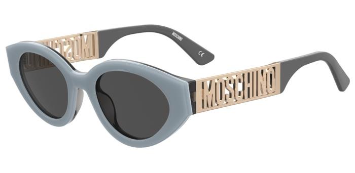 Moschino: MOS160/S 0MVU IR AZURE/GREY