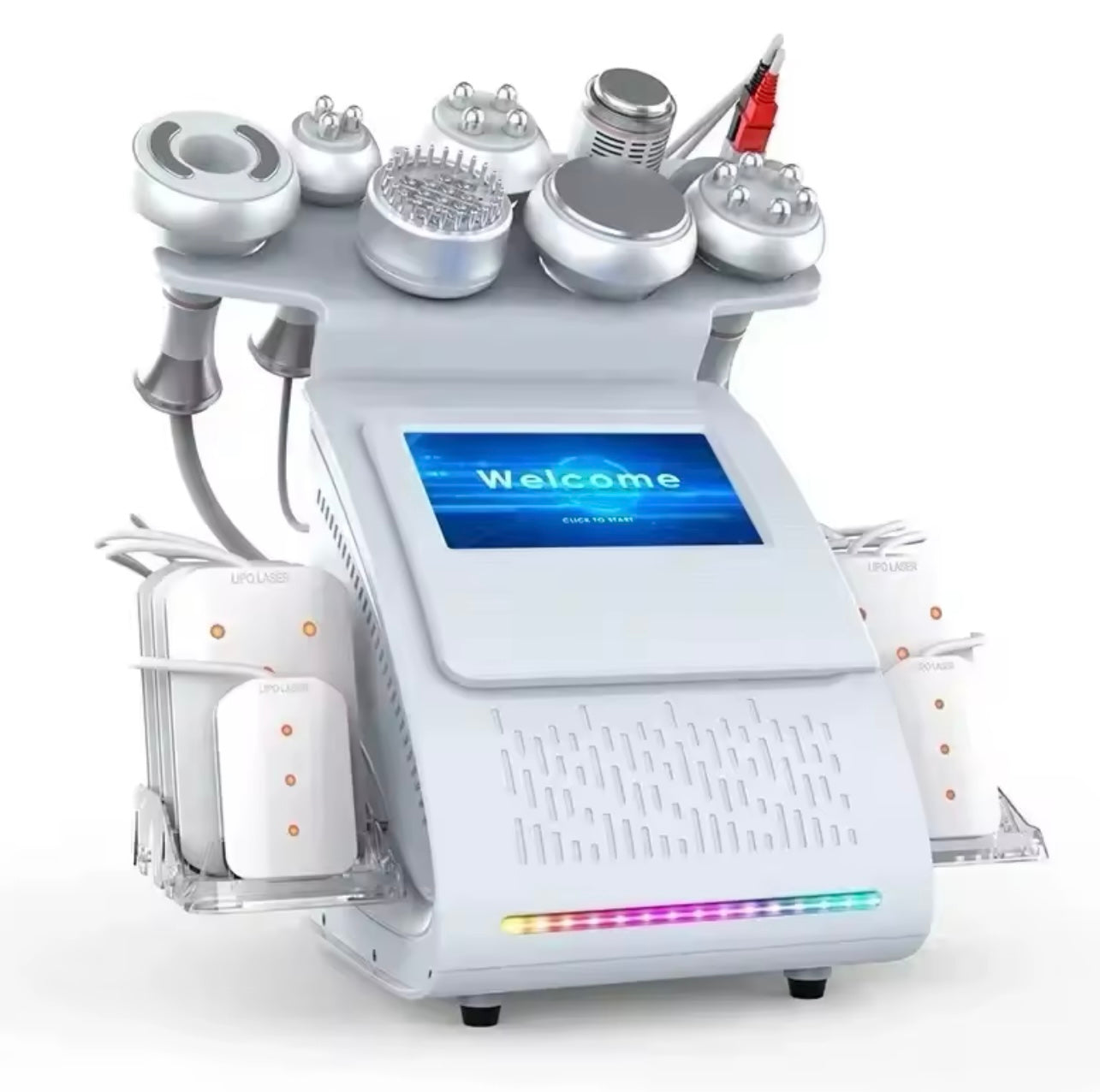 Lipo sin cirugía Cavitación 80K con Radiofrecuencia Multipolar y Lipo Láser