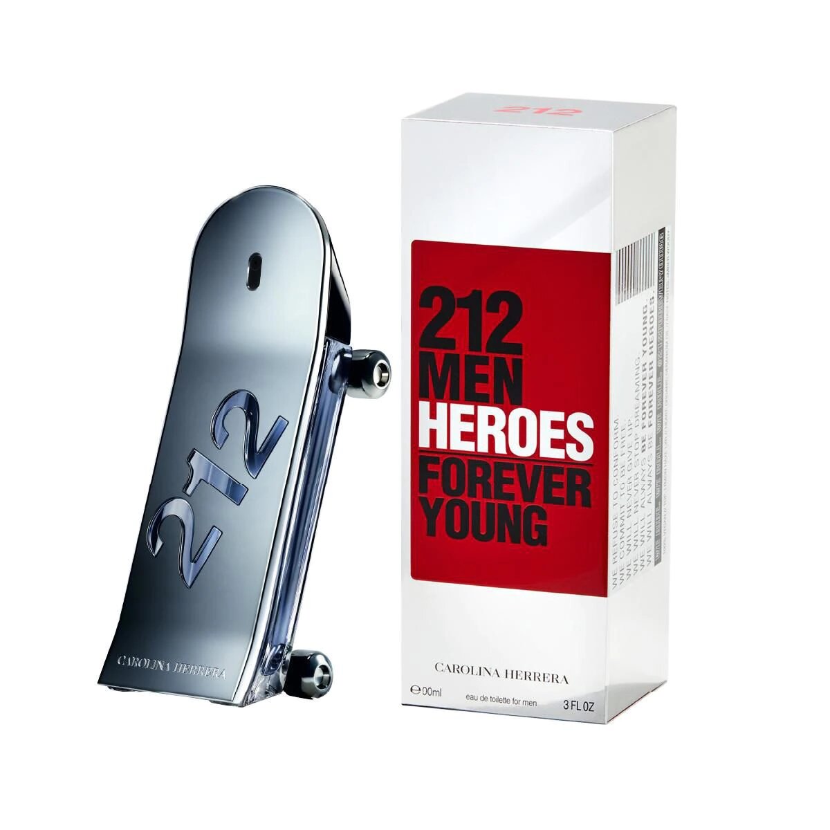 Carolina Herrera: 212 Men Heroes Forever Young  EDT Caballero 90ML