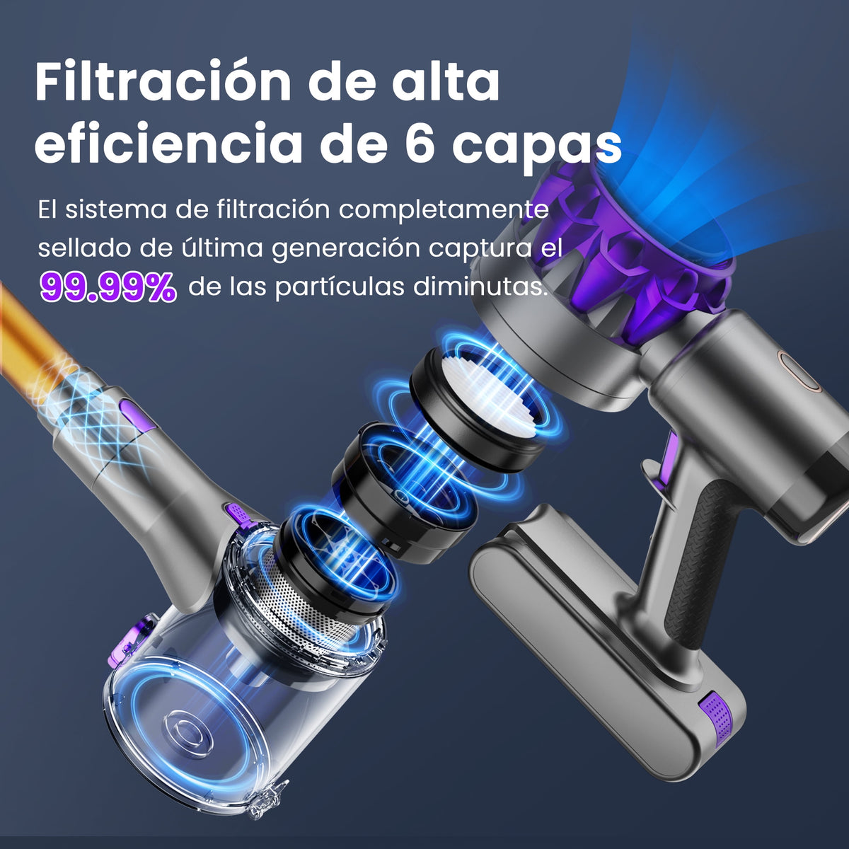 Aspiradora Inalámbrica