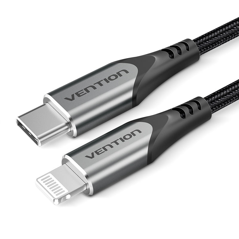 Vention MFi USB C A Lightning Cable Certificado 18W 20W PD Carga Rápida