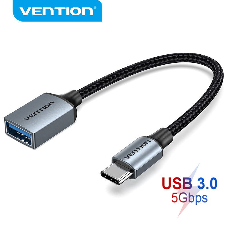 Vention Cable USB 3.0 5Gbps 22 + 30AWG 2A Para Portátil Tipo C