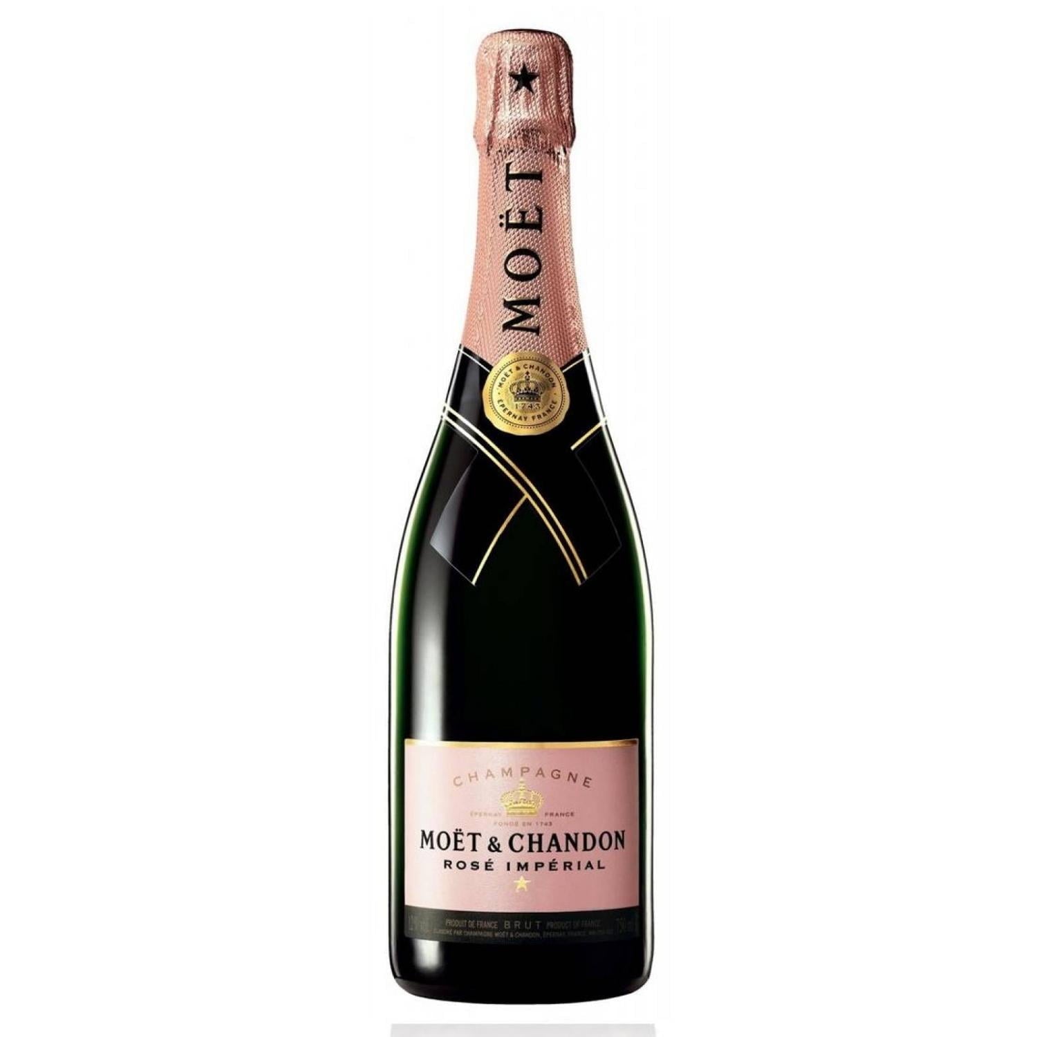 Pack de 4 Champagne Moet Chandon Brut Imperial Rose 750 ml