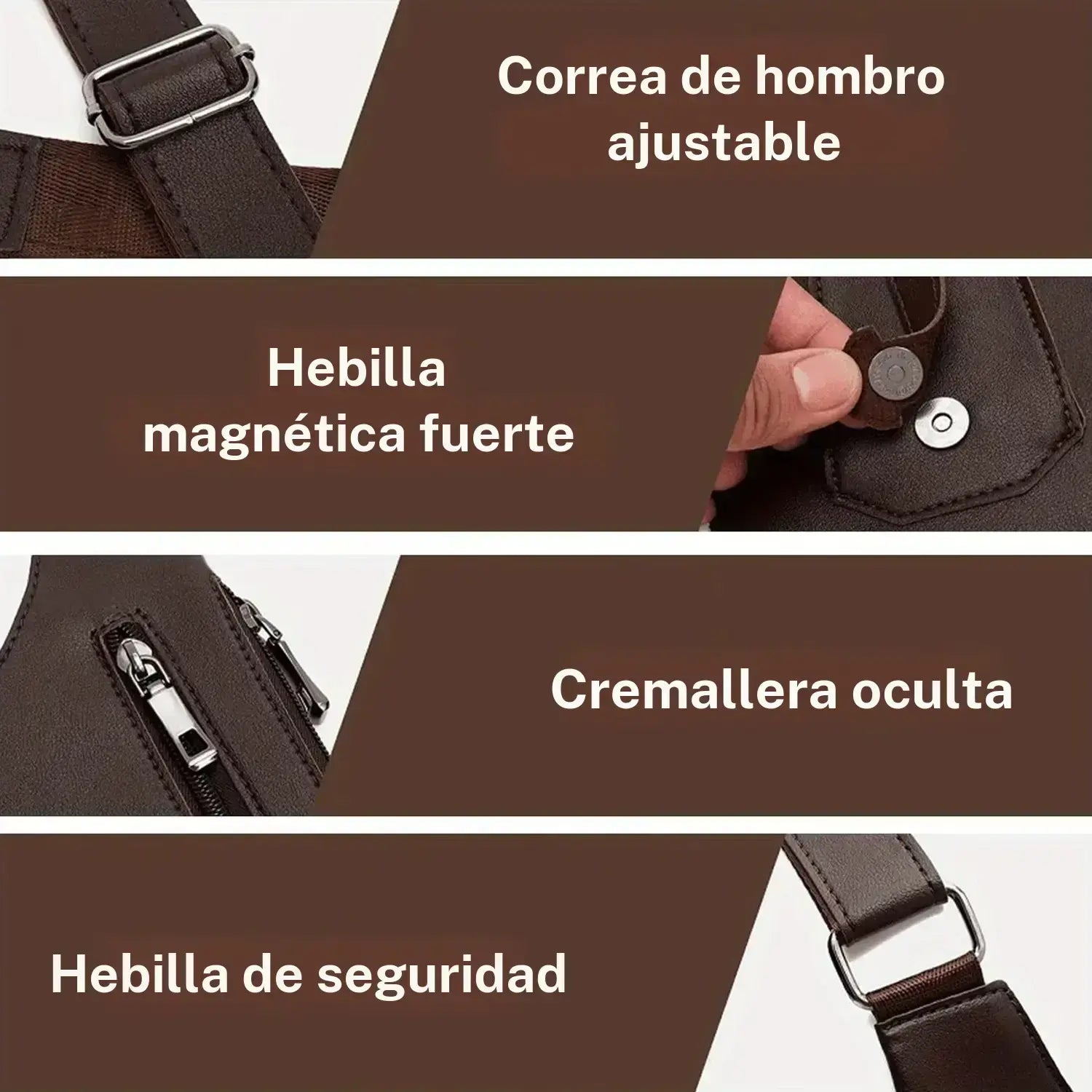 Chaleco multifuncional mochila de hombro doble