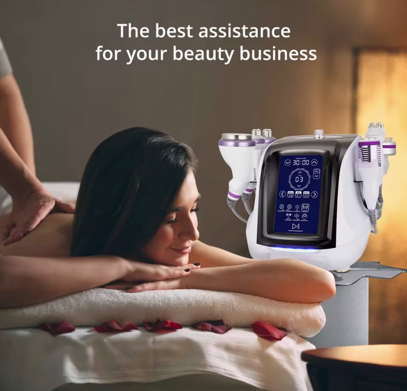 cavitación 8 en 1, máquina de adelgazamiento láser Lipo multifuncional para esculpir el cuerpo, radiofrecuencia 40K