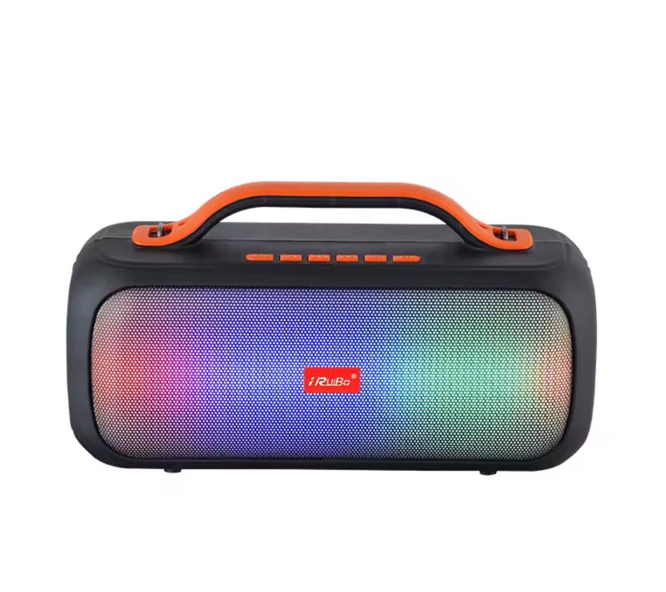 Bocina Bluetooth portátil con luces RGB