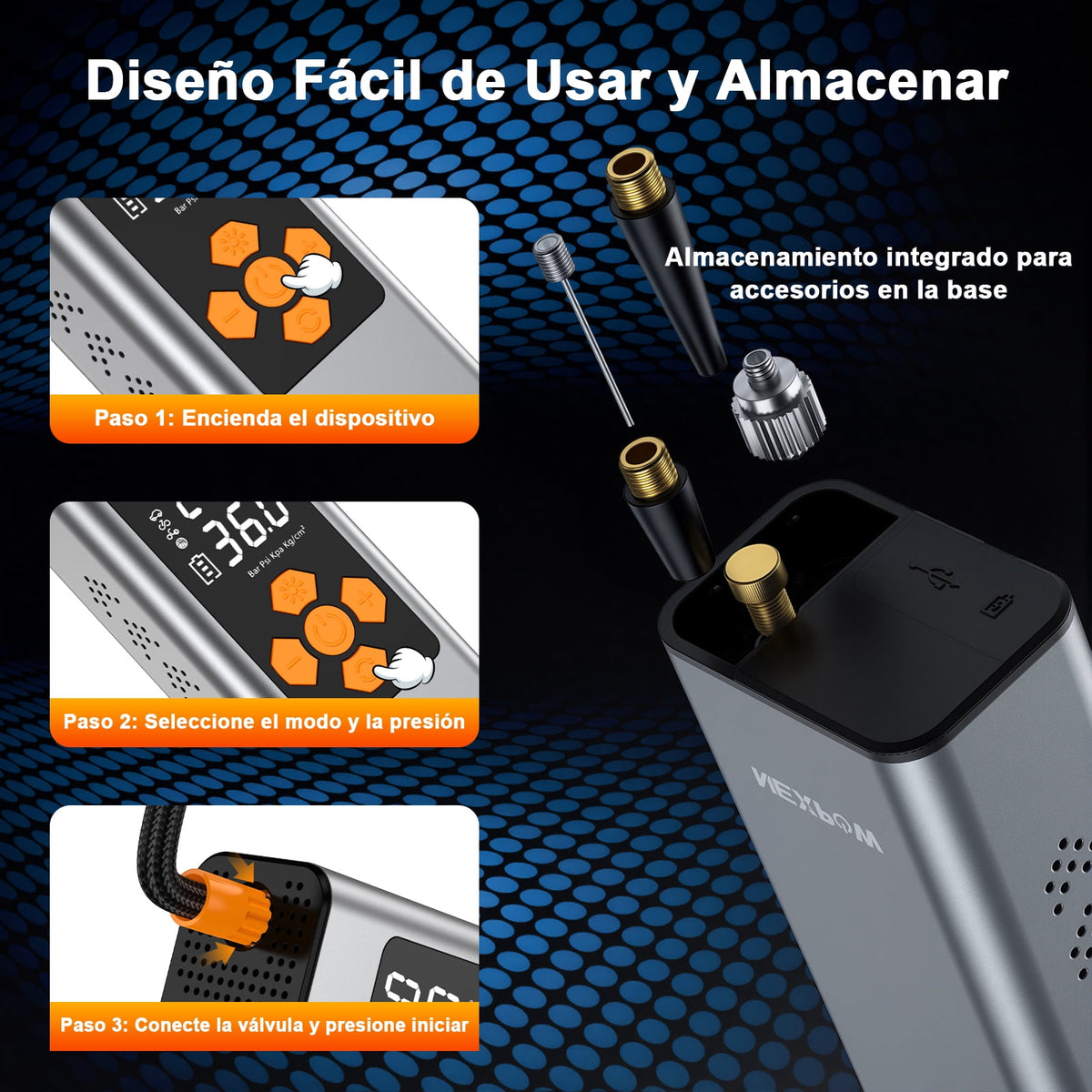 Inflador de Neumáticos NEXPOW