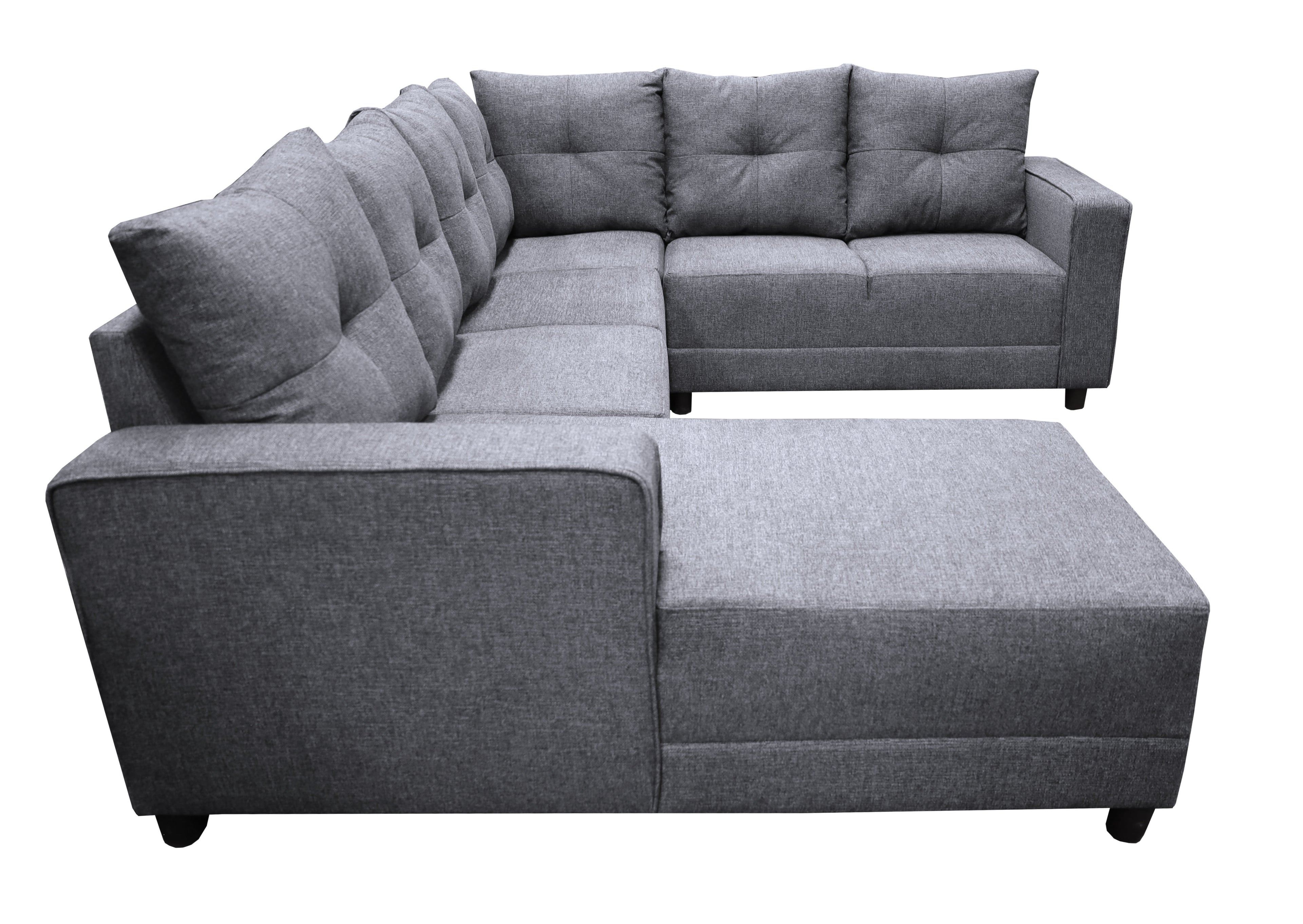 Sala Esquinera en U El Bazar Store Hera Gris Plata 160x275x215 cm