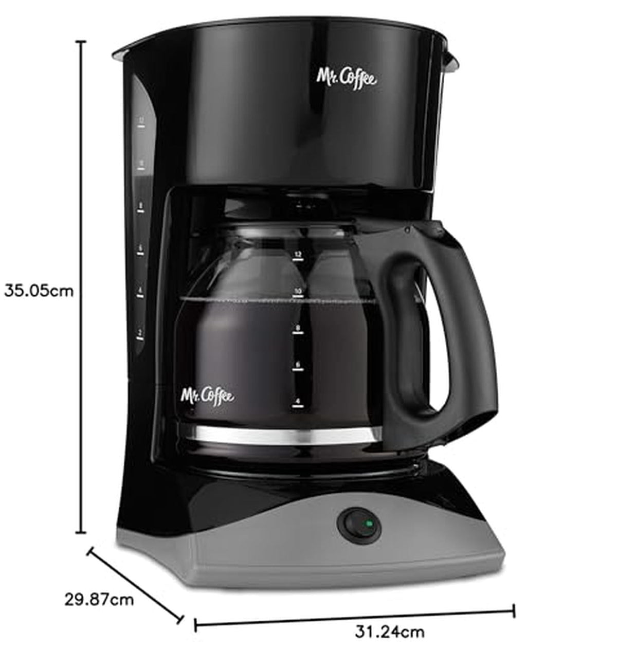 Mr. Coffee Cafetera negra