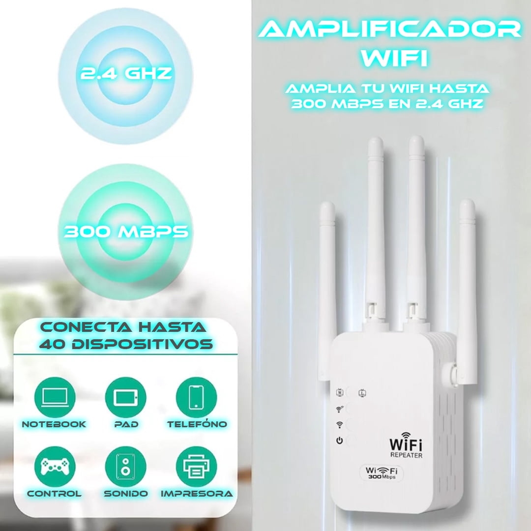 Repetidor Wifi Inalámbrico