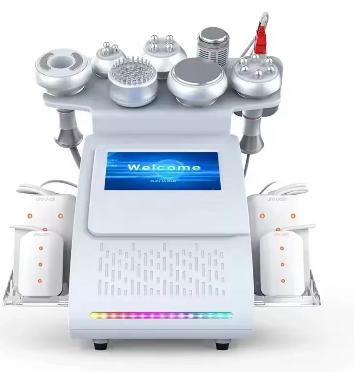 Lipo sin cirugía Cavitación 80K con Radiofrecuencia Multipolar y Lipo Láser