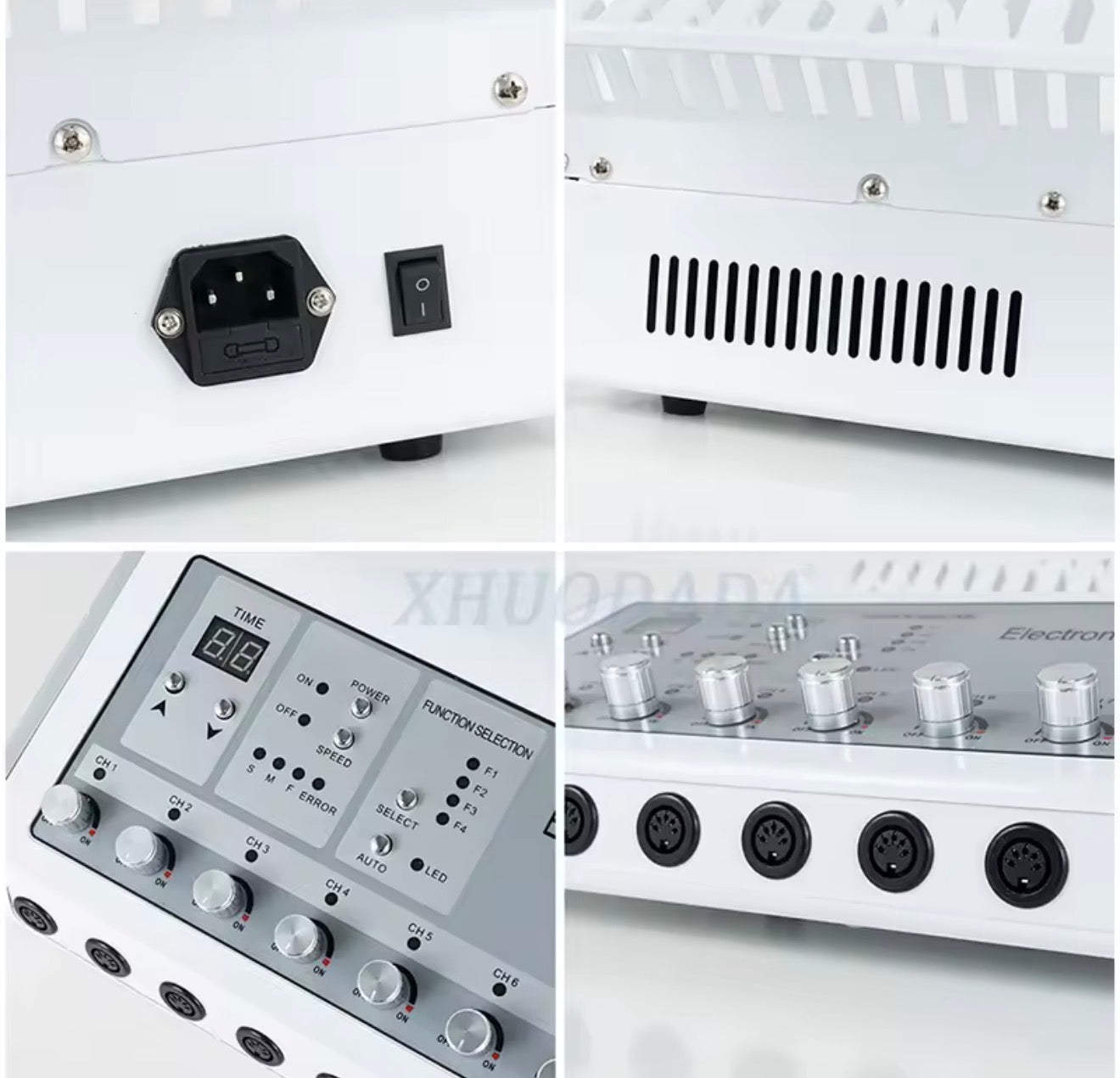 Estimulador muscular electroestimulación Ondas rusas