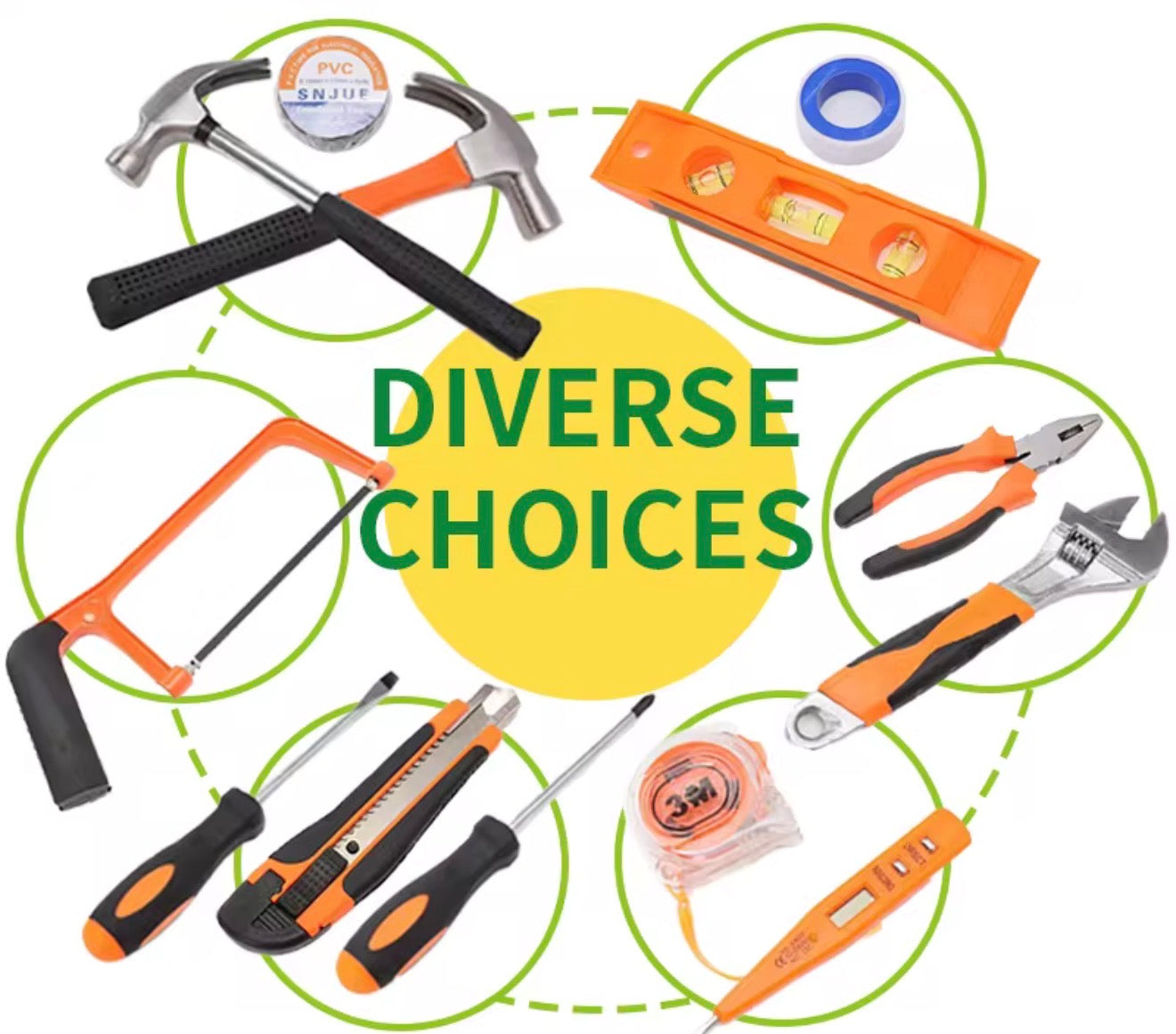 Kid de herramientas multifuncionales 13 piezas