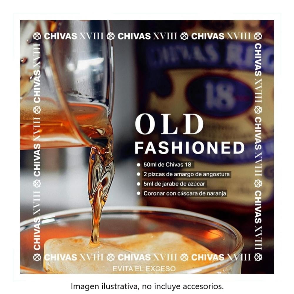 Whisky Chivas Regal Escocés 18 años 750 ml