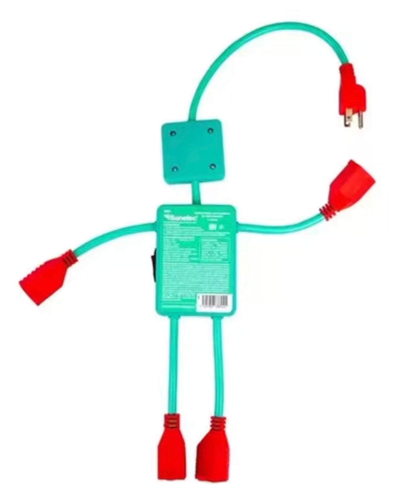 Multiconector eléctrico Navideño