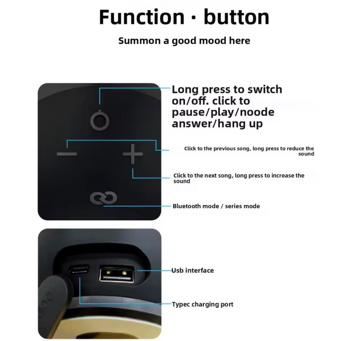 Alexe Alta voz bluetooth