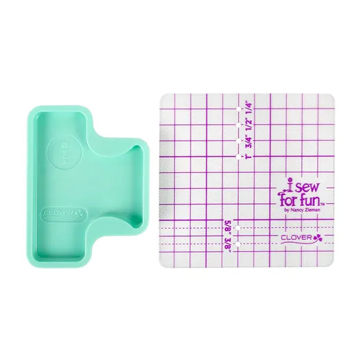Guía de Costura para puntadas precisas Incluye regla adhesiva Clover Sew for Fun