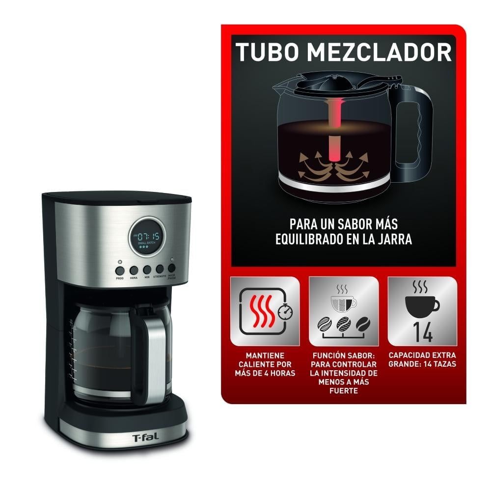Cafetera  Programable T-Fal