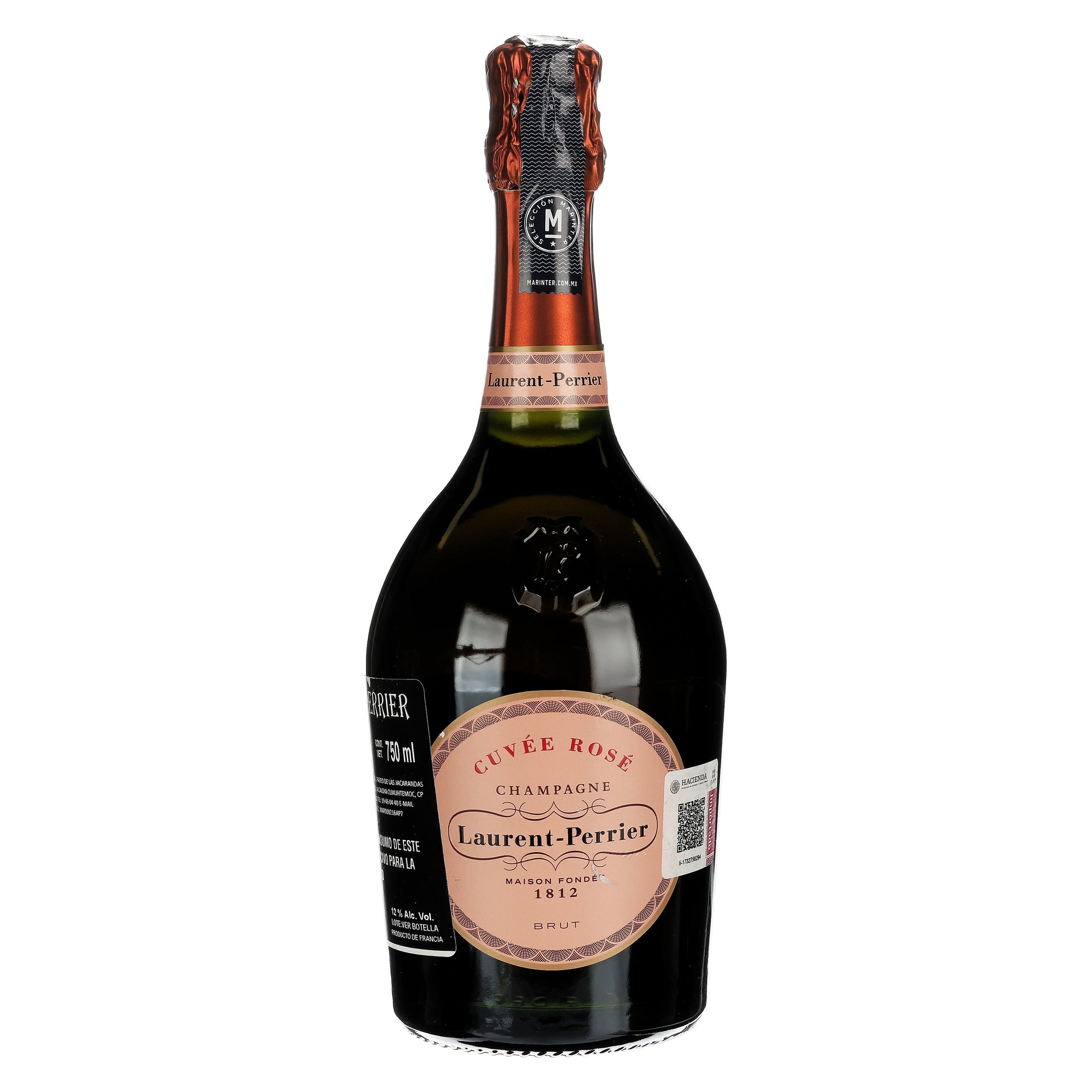Champagne Laurent Perrier Cuvée Rosé de 750 ml LAURENT PERRIER MARINTER Cuvée Rosé