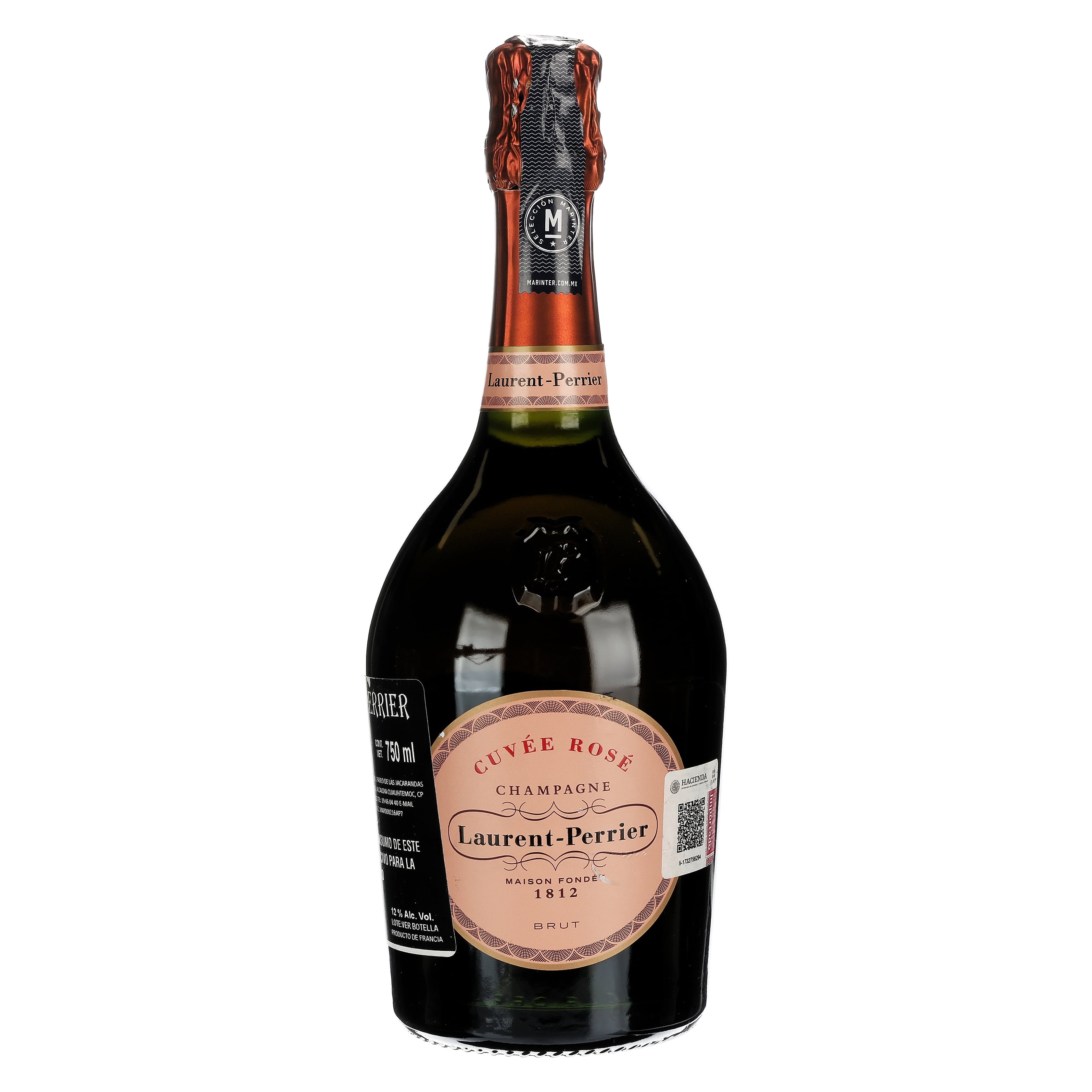 Champagne Laurent Perrier Cuvée Rosé de 750 ml LAURENT PERRIER MARINTER Cuvée Rosé