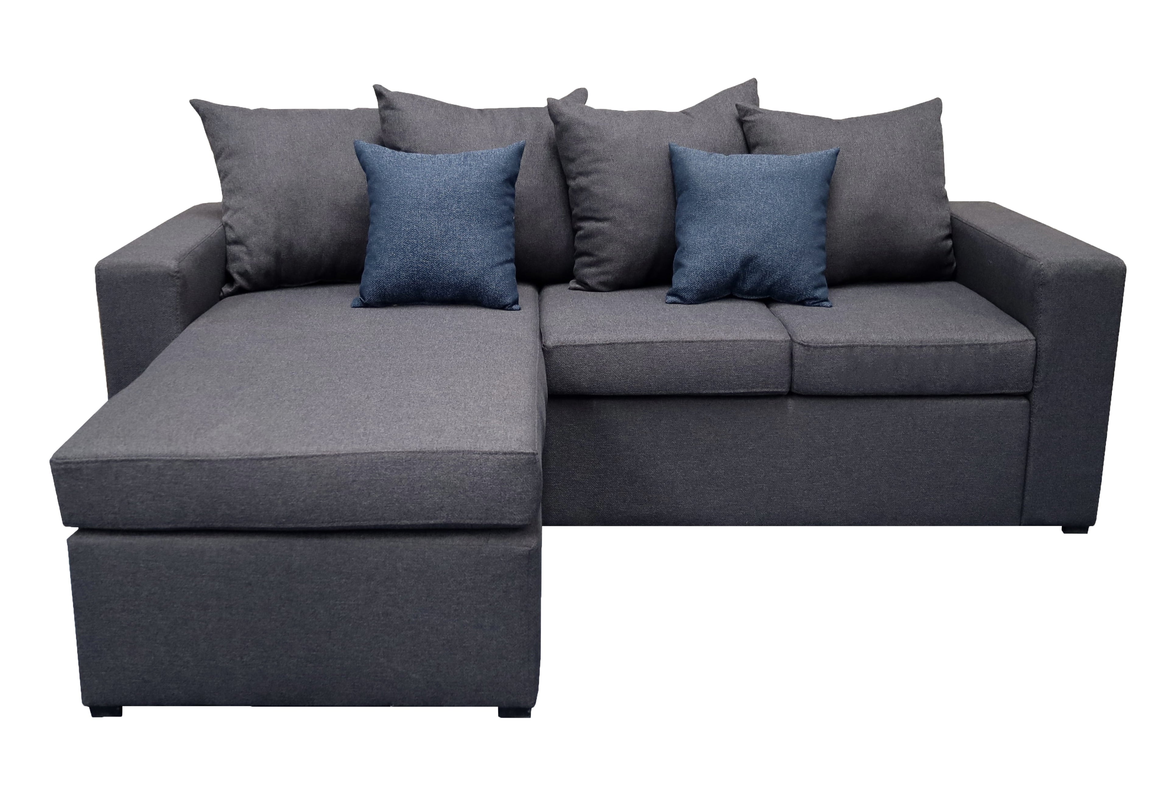 Sala Esquinera EL BAZAR STORE Ares 215x165 cm Lino nacional Gris Oxford