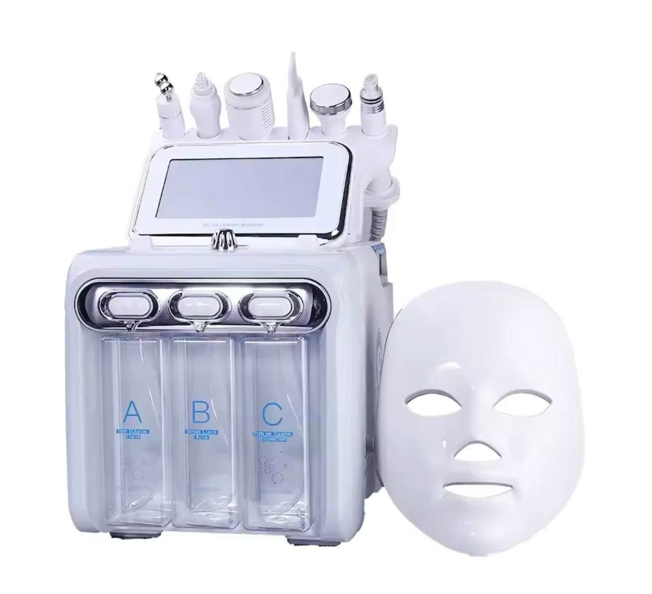 hidrodermoabrasión de oxígeno y hidrógeno