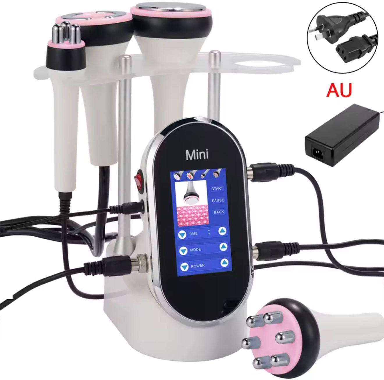 4 en 1 cuidado Facial 40K cavitación Lipo adelgazante