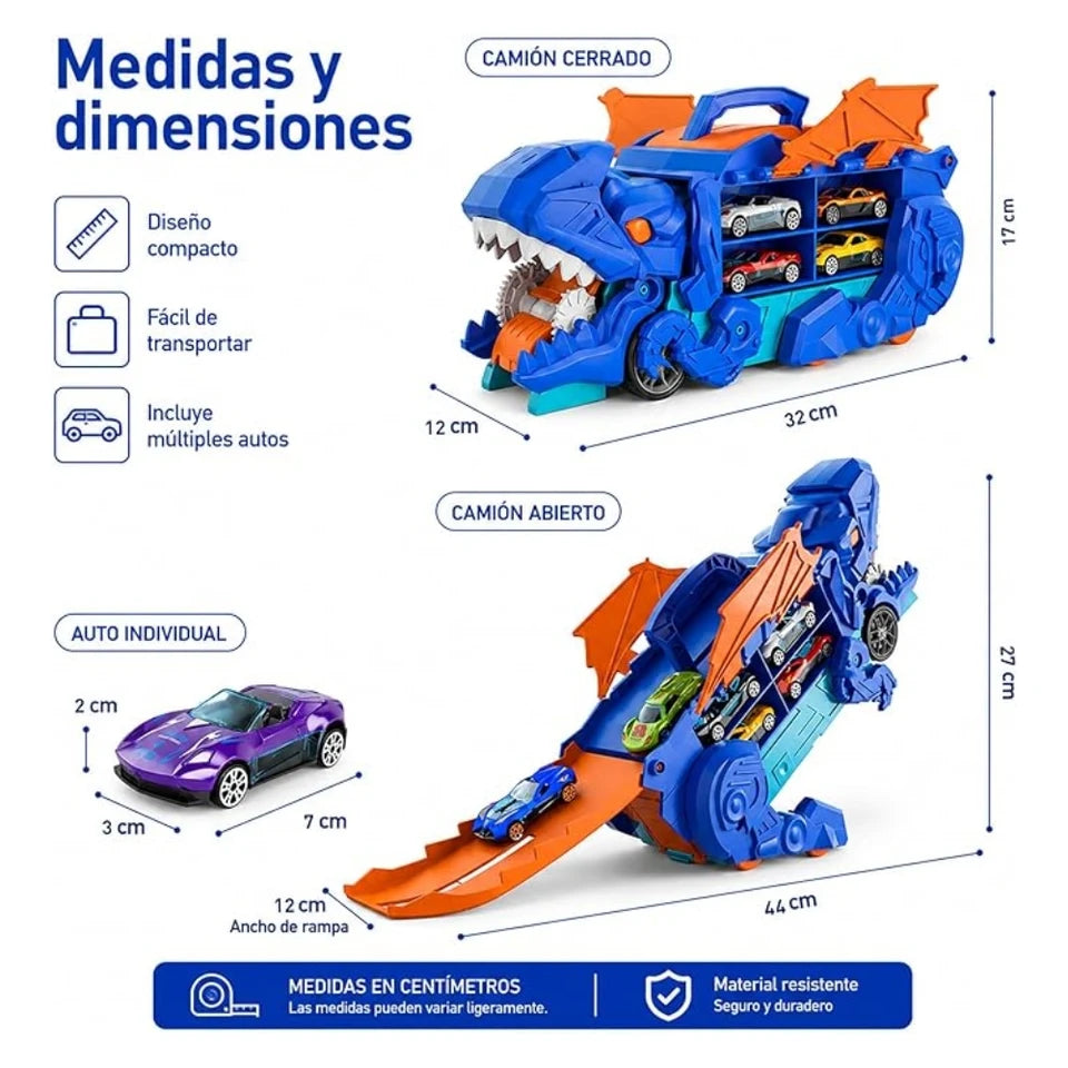 Camión Dinosaurio T-Rex