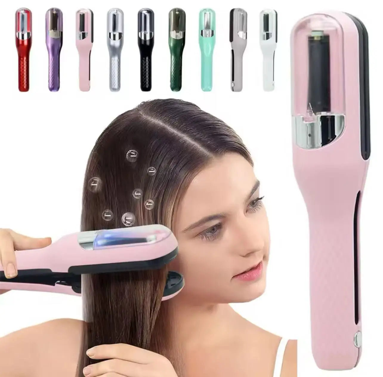 Recortador de puntas de cabello para mujer