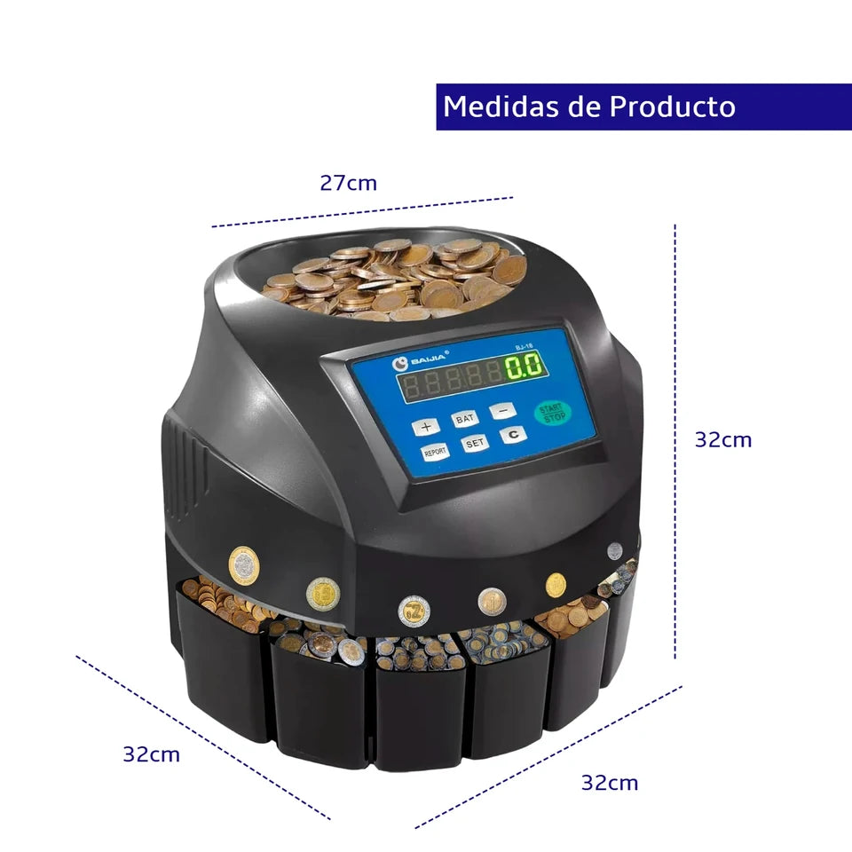 Bluelander Contadora de Monedas