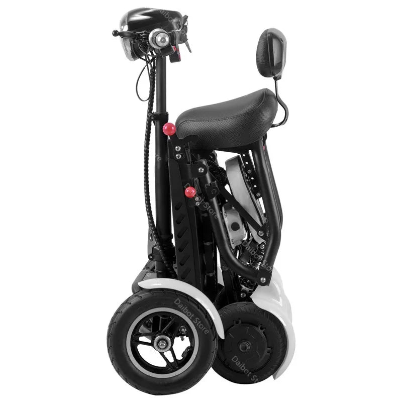 Patinete eléctrico de 10 pulgadas y 4 ruedas