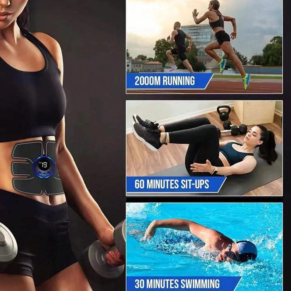 Estimulador muscular abdominal toner cuerpo Fitness