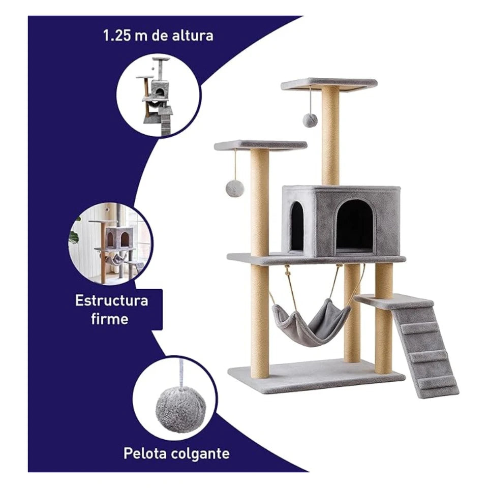 Torre para Gato 1.25m