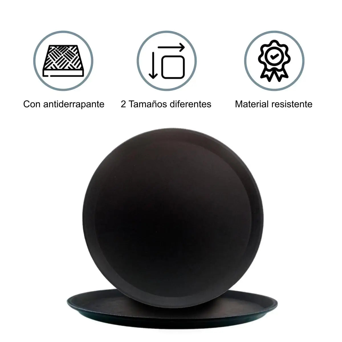 Juego de Bandejas Antideslizantes para Camareros Shorbull de 14 y 16 Pulgadas