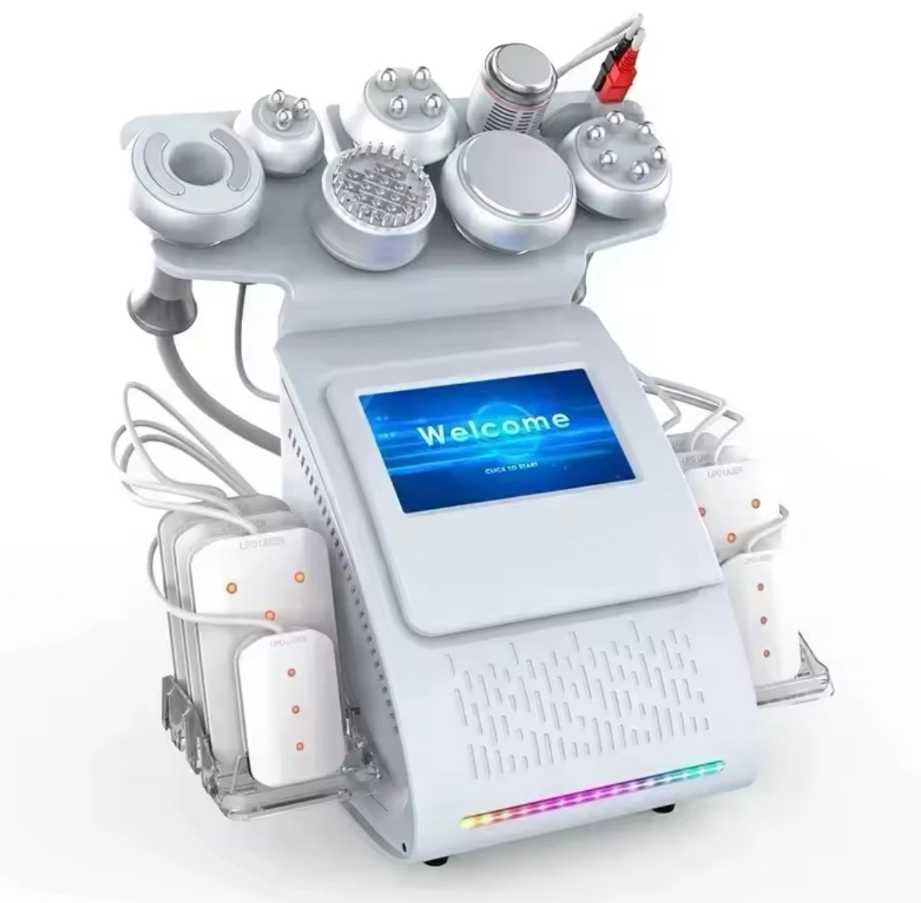 Lipo sin cirugía Cavitación 80K con Radiofrecuencia Multipolar y Lipo Láser