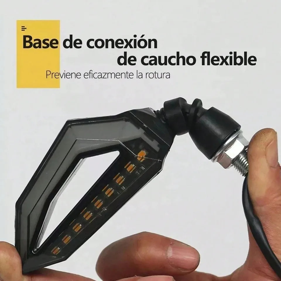 Indicadores De Señal De Giro Para Motocicleta De 12V Luces