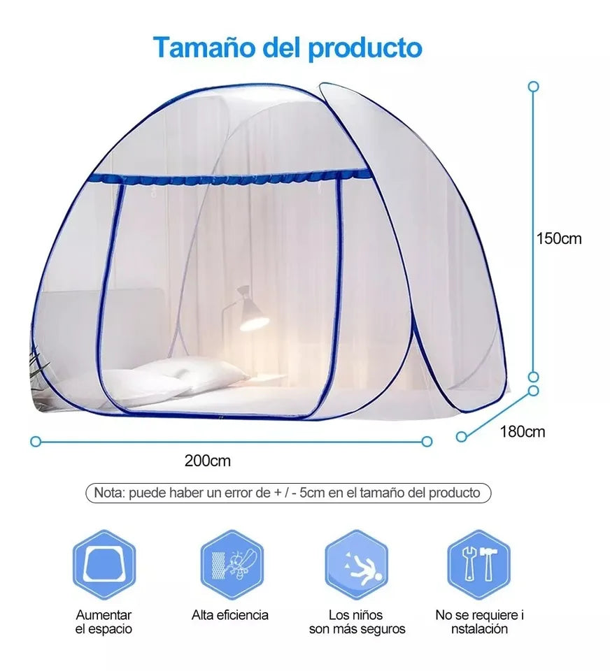 Mosquitera de fondo completo