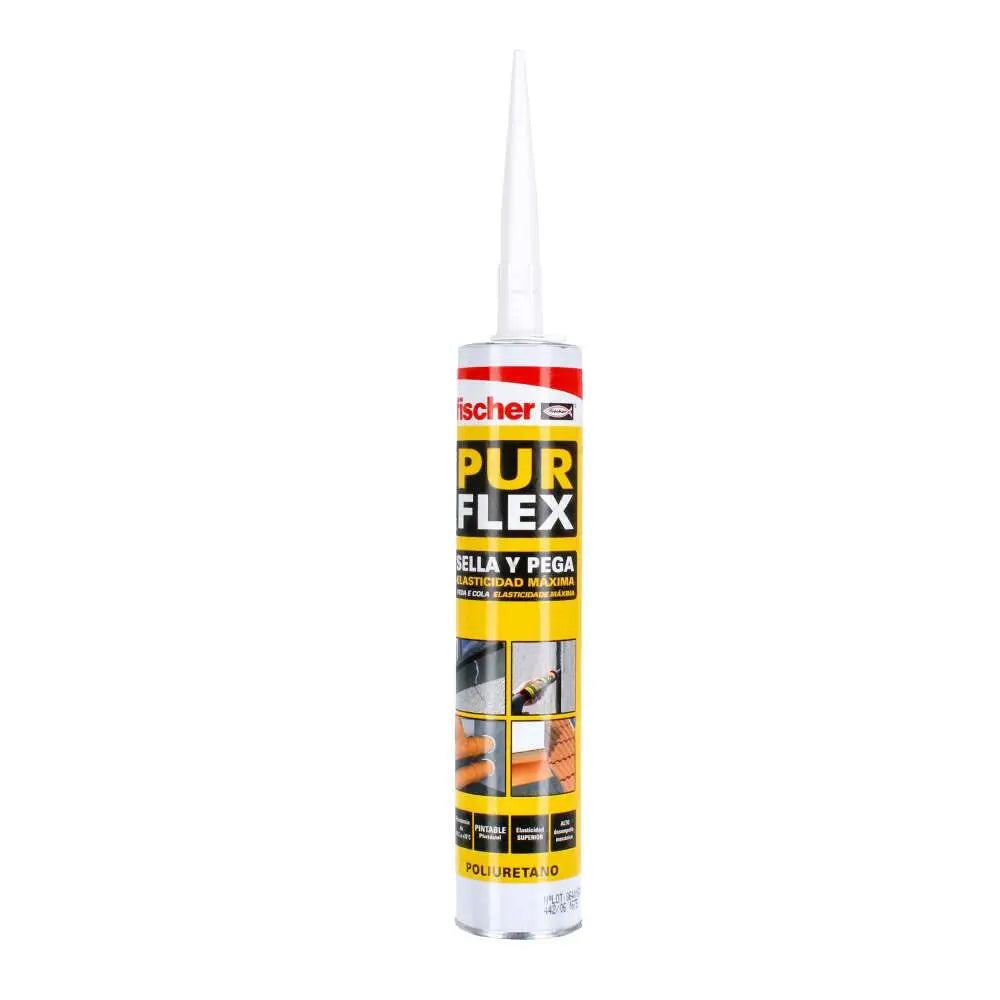 Sellador de Poliuretano Blanco Fischer 535893 PURFLEX 300ml