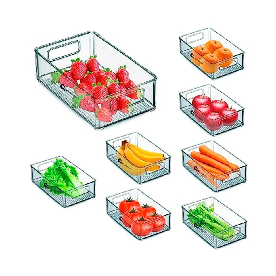 Organizadores de Refrigerador, 8 Organizadores de Acrílico