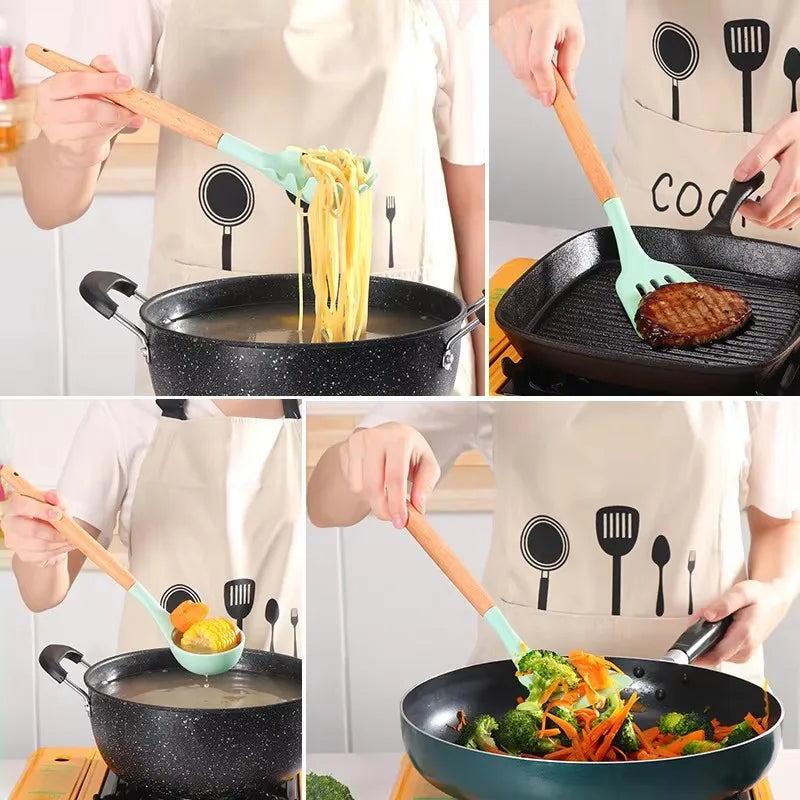 Conjunto de 12 piezas accesorios de cocina