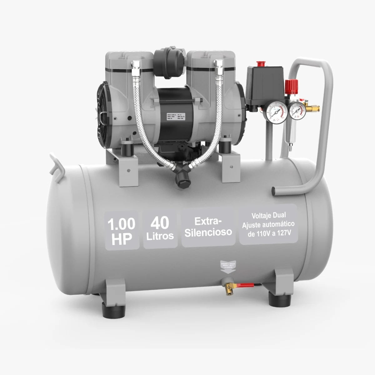 Silent Oil-Free Dental Air Compressor